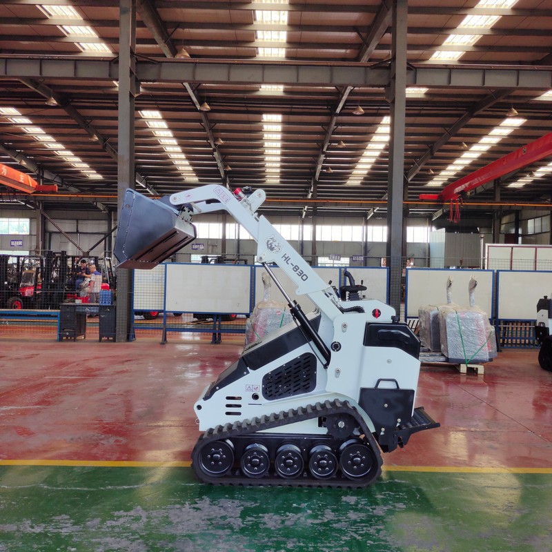 รถตักล้อยางแบบตีนตะขาบ