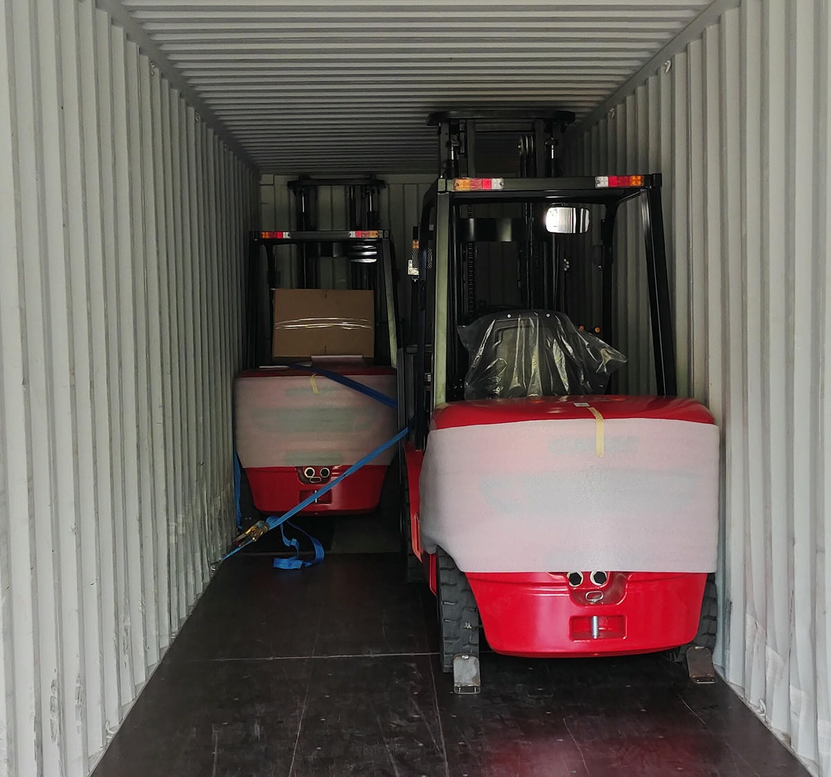 ภาพถ่ายการขนส่งรถยกดีเซล