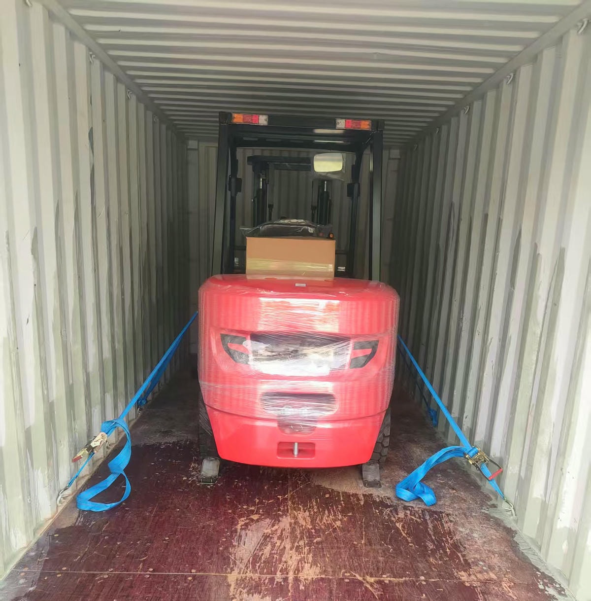 ภาพถ่ายการขนส่งรถยกดีเซล