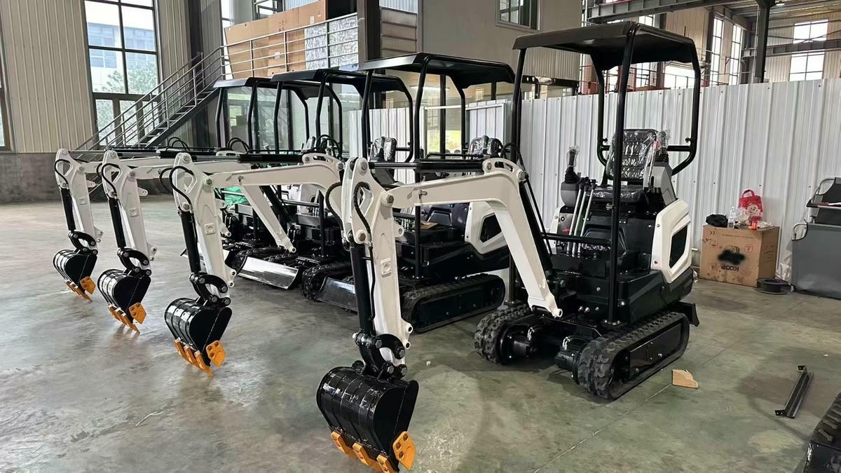 รถขุดขนาด 1 ตัน