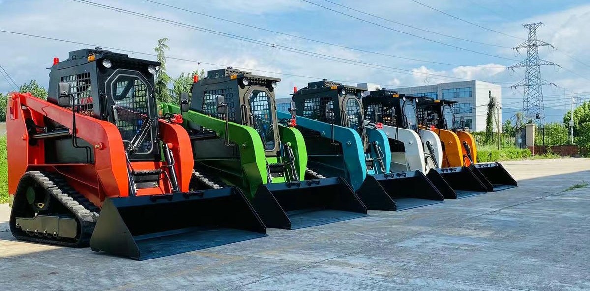 รถตักล้อยางแบบตีนตะขาบ