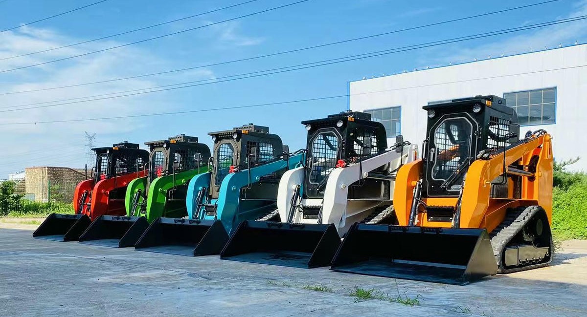 รถตักล้อยางแบบตีนตะขาบ