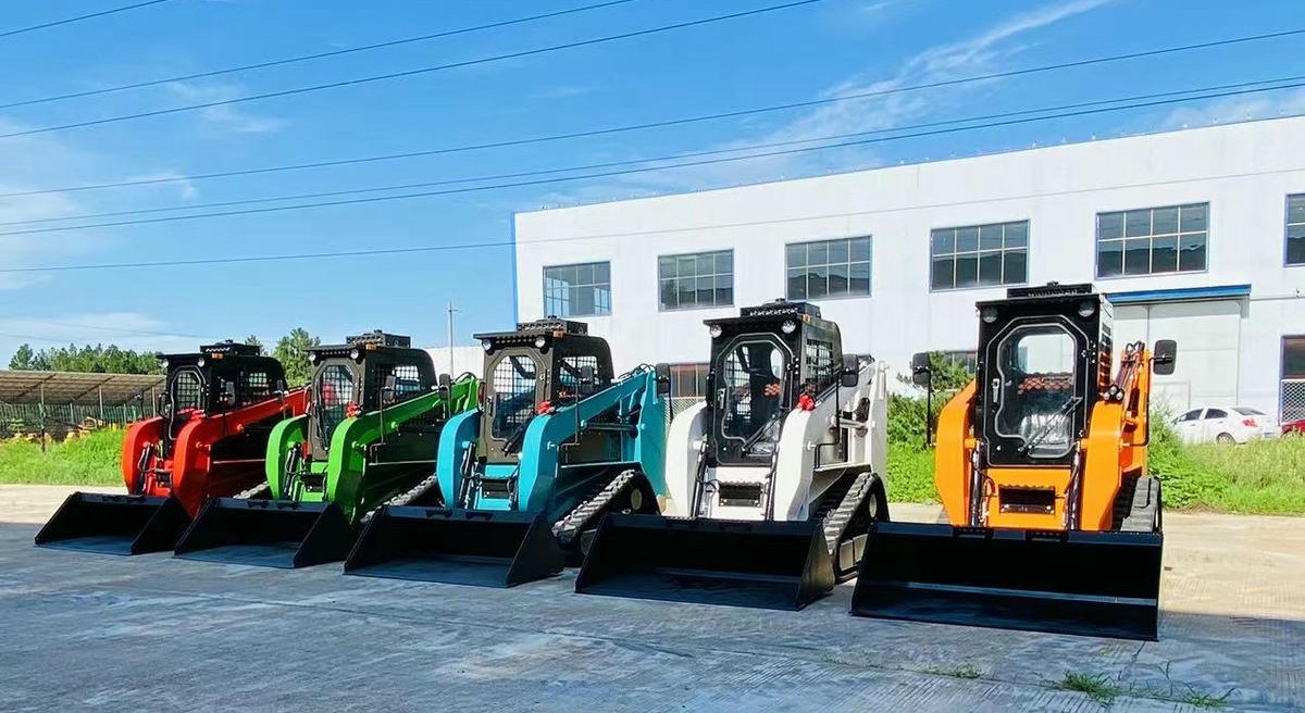 รถตักล้อยางแบบตีนตะขาบ