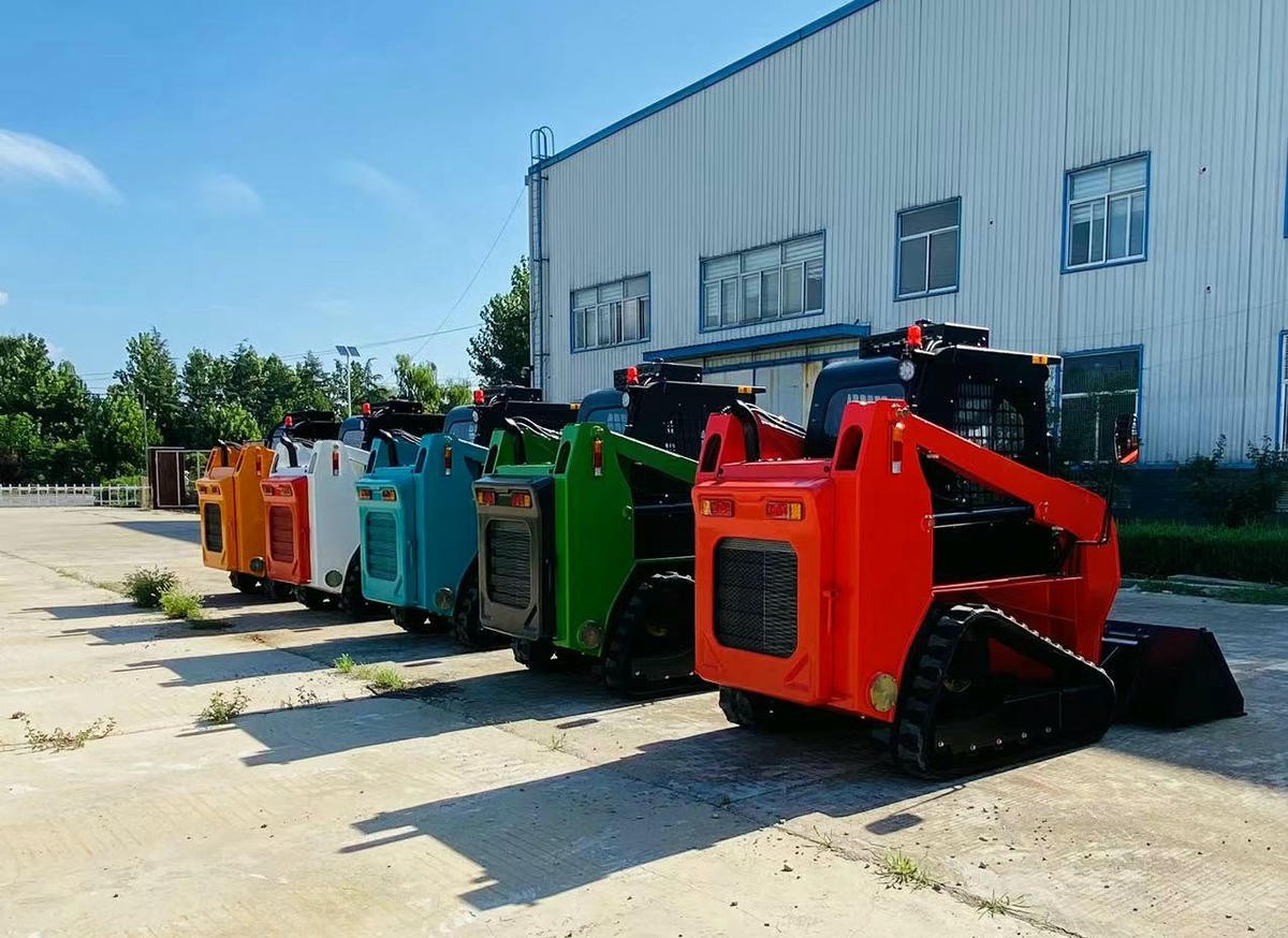 รถตักล้อยางแบบตีนตะขาบ