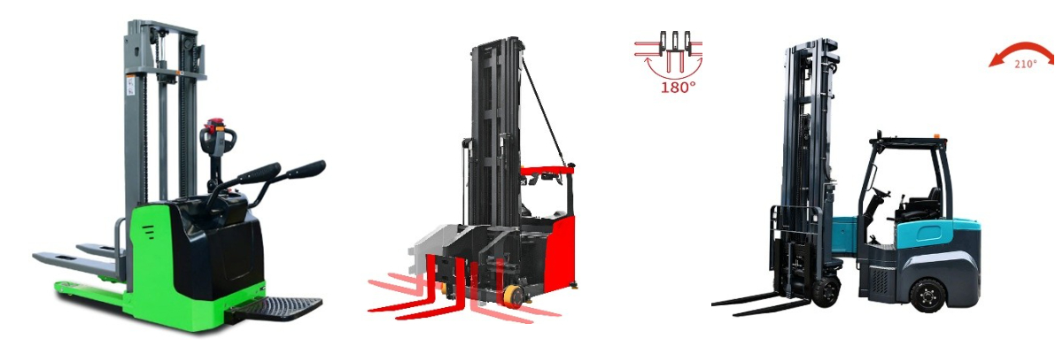 คลาส II: รถบรรทุกทางเดินแคบที่ใช้มอเตอร์ไฟฟ้า