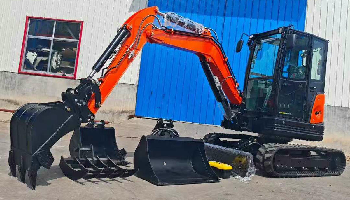 สิ่งที่แนบมากับรถขุด